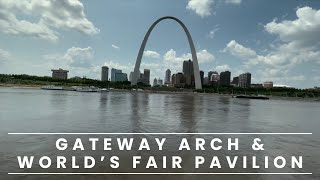 Gateway Arch amp World’s Fair Pavilion  St Louis MO [upl. by Ajak]