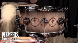 DW 14 x 65 Snakes and Arrows Neil Peart Signature Maple Snare Drum [upl. by Katz]