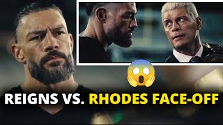 REIGNS VS RHODES FACE OFF—TENSION EXPLODES ON SMACKDOWN [upl. by Tada]