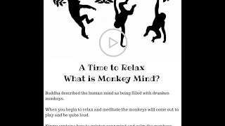 What is Monkey Mind [upl. by Sacul]