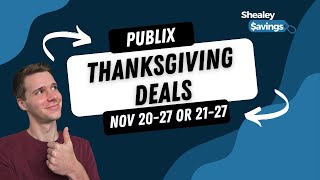 NEW Publix Thanksgiving Deals LIVE [upl. by Eveivenej]