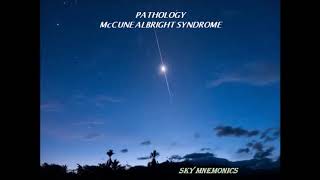 McCune Albright Syndome  pathology  SKY MEDICAL MNEMONICS [upl. by Analram408]