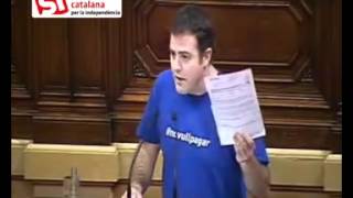 Uriel Bertran SI destapa la trama dels peatges al Parlament i fa bocins la multa pel novullpagar [upl. by Halbeib]