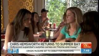 Chris Hemsworth returns to Home and Away [upl. by Crandell]