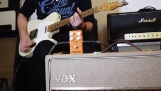 Mad Professor Evolution Orange Underdrive demo with a vintage Vox AC30 [upl. by Moira]