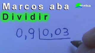 DIVISÃO  Aula 07  Números decimais [upl. by Siravaj]