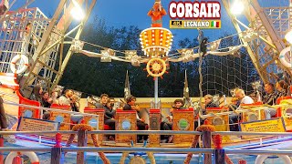 CORSAIR Rides  Giostre 2024 🇮🇹 Legnano Lunapark 4K [upl. by Ikey]