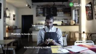 Intuit QuickBooks Online  Prashant Artistry Cafe SG [upl. by Laurentia]