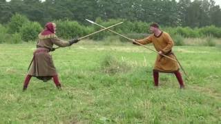 Medieval Spear Play Part 1 [upl. by Yevreh]