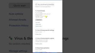 Scan for Viruses in Windows 11  Windows Security shorts [upl. by Potts460]