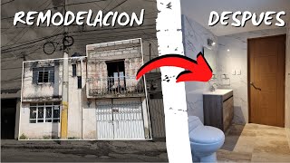 Remodelación COMPLETA de una casa de INTERES SOCIAL Antes y Después  ARTOSKETCH [upl. by Yattirb]