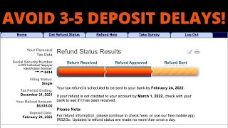 35 MONTH 2022 TAX REFUND DELAYS UPDATE WHEN WILL YOU GET PAID FINALLY [upl. by Aneeb]