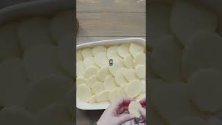 Recette facile de gratin de pommes de te [upl. by Payton441]