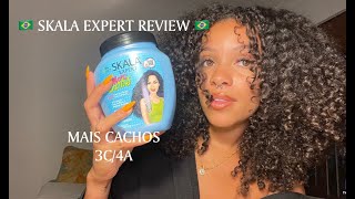 Trying Brazilian Hair Products on 3B3C4A Curls  VIRAL SKALA EXPERT HONEST REVIEW [upl. by Clyte247]