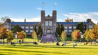 A Sunset Walk Through Washington University in St Louis  4K HDR [upl. by Lancelot]