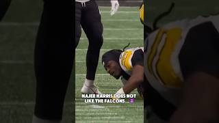 Najee Harris playing ANGRY vs Falcons😳 steelers [upl. by Vannie]