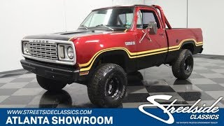 1978 Dodge Power Wagon for sale  4815 ATL [upl. by Ij]