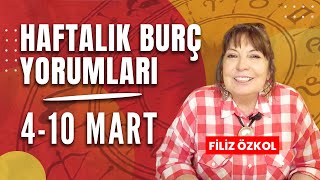 FİLİZ ÖZKOL İLE HAFTALIK BURÇ YORUMLARI  4  10 MART 2024 [upl. by Tullius20]