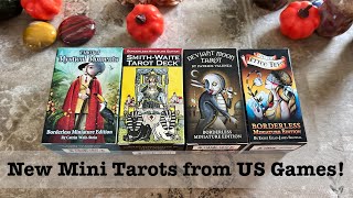 🕵️ Let’s check out these New Release miniature tarot decks from US Games [upl. by Wynn]