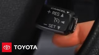 2008  2009 Tundra HowTo Cruise Control  Toyota [upl. by Ray135]