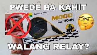 Pwede ba Mag kabit Ng Busina kahit walang Relay  Usapang Motor 1 [upl. by Esta]