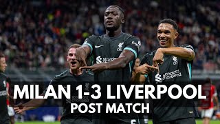 Liverpool vs Milan Post Match Quick Live [upl. by Arri41]