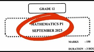 Full Memo Grade 12 Mathematics P2 November 2023 [upl. by Ettenav234]