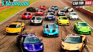 SELLING MY WHOLE SUPERCAR COLLECTION 🤑EXPENSIVE  Car for Sale Simulator [upl. by Mcgannon962]