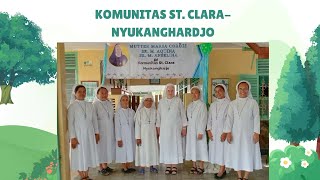 VISITASI JENDERAL DI KOMUNITAS St CLARA NYUKANGHARDJO [upl. by Leahey]