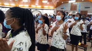 OUR LADY MASS by Kenyatta University Catholic Community Choir [upl. by Ashby]