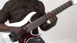 ProgGnosis with Tosin Abasi How to Play the ThumbSlapped Intro to quotAn Infinite Regressionquot [upl. by Fogarty]