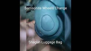 Samsonite Wheels Change [upl. by Kramnhoj340]