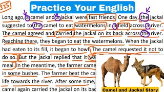 How to read a paragraph in English  Learn Story Reading Skills  Story in Past Tense [upl. by Ursuline]