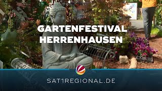 Gartenfestival Herrenhausen öffnet zum 25 Mal seine Tore [upl. by Eynttirb772]