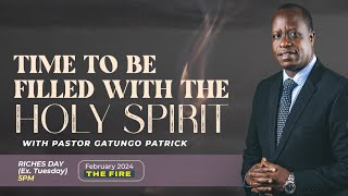 Time to be filled with the Holy Spirit With Pastor Patrick GATUNGO [upl. by Jehiel]