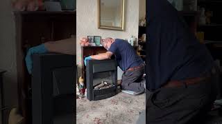 Fitting a new electric fire [upl. by Nahgem]