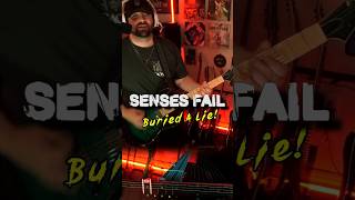 Senses Fail  Buried A Lie Lighters Up metal metalhead metalguitarist guitarist [upl. by Yarak]