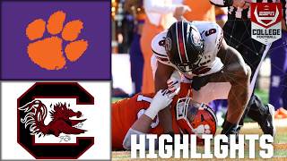 South Carolina Gamecocks vs Clemson Tigers  Full Game Highlights  ESPN College Football [upl. by Sirtaeb]