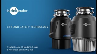 InSinkErator Garbage Disposal Featuring Lift and Latch® Technology [upl. by Cavil]