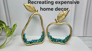 Recreating Expensive home decor items Art and craft Creativecat [upl. by Nostets]