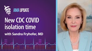 CDC changes COVID isolation guidelines and COVID vaccine dose schedule with Sandra Fryhofer MD [upl. by Theola]