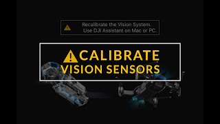 How To Calibrate Vision Sensors On DJI Drones [upl. by Naret722]