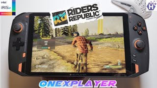 OneXPlayer 1S 1195G7  RIDERS REPUBLIC  Intel Iris Xe Performance [upl. by Hannad]