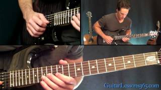 Nothing Else Matters Guitar Lesson Pt2  Metallica  Solo [upl. by Pronty]