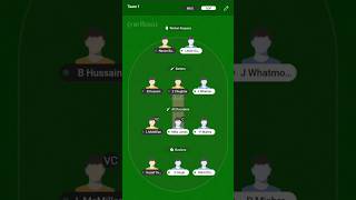 MUS VS SOF DREAM11 PREDICTION youtubeshortsshorts cricket [upl. by Celinka]