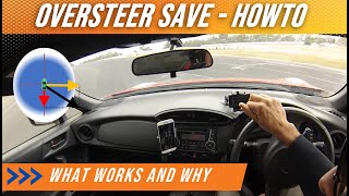 Oversteer recovery  how to save your car [upl. by Giovanni]