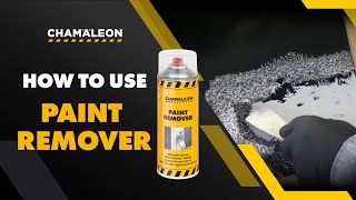 How to remove old paint from metal Removing paint with Chamäleon [upl. by Dygall]