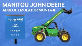 Manitou John Deere DPF iptali [upl. by Arihk]