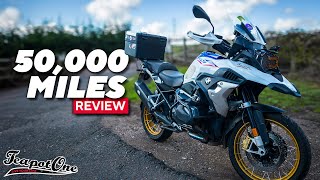 A 50000 MILE review of the BMW R1250GS [upl. by Elboa634]