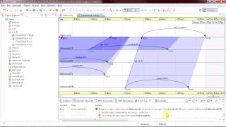 OMNeT Sequence Chart  Collisions in Aloha [upl. by Namar]